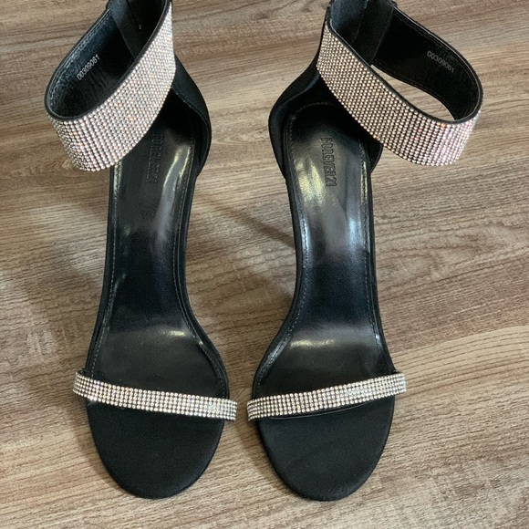 Sexy black and silver forever21 heels - Picture 1 of 7